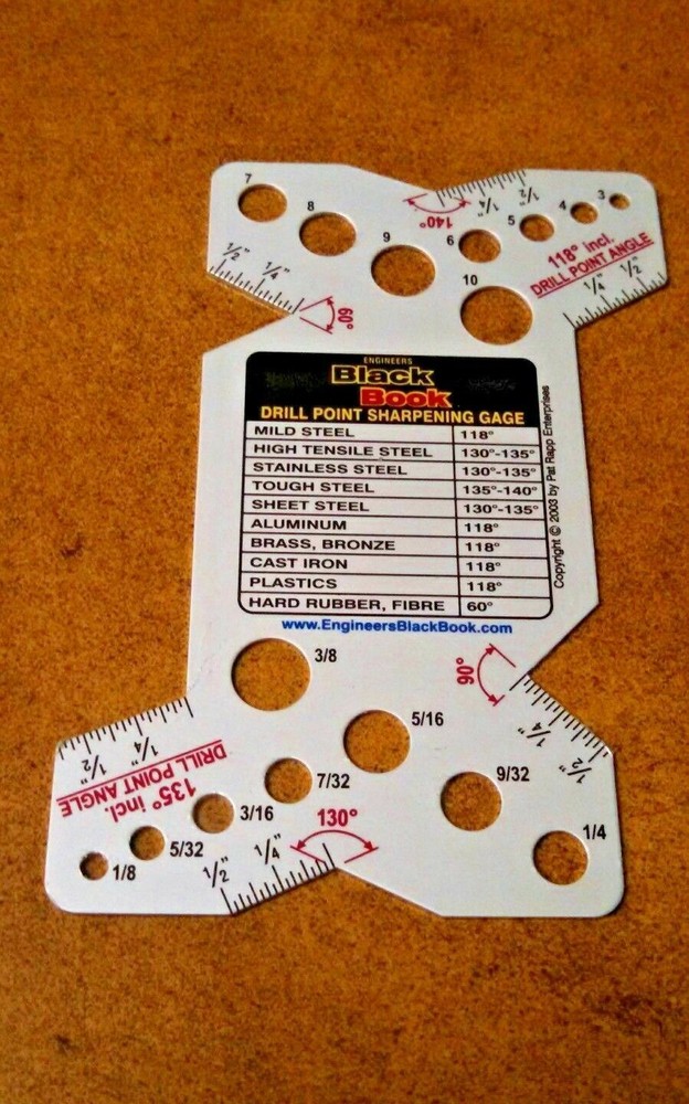 SUPER COMBO.... BEST DRILL GAGE ON THE PLANET! PLUS A COOL CHART