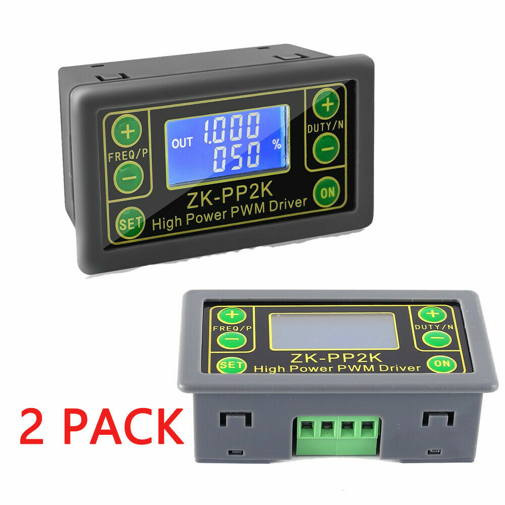 2X PWM Generator& Pulse Generator Frequency Duty Cycle Adjustable Driver ZK-PP2K