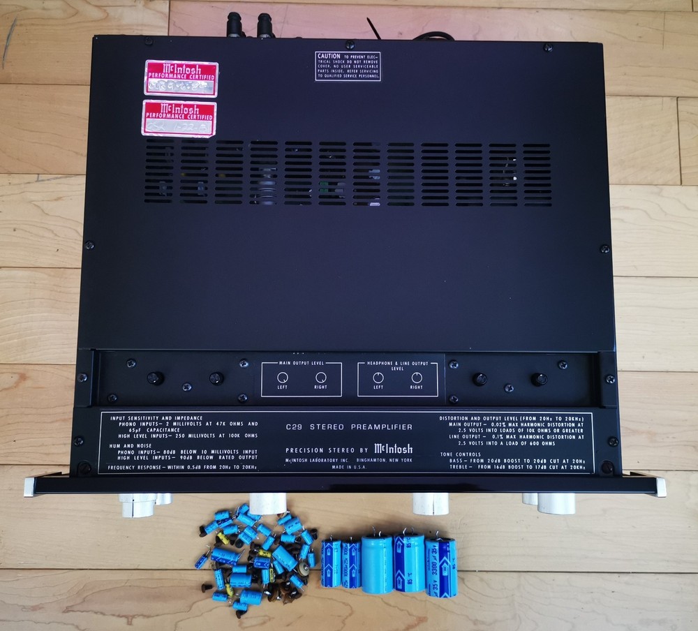 McIntosh C29 Solid State Stereo Preamplifier (Serviced & Recapped)
