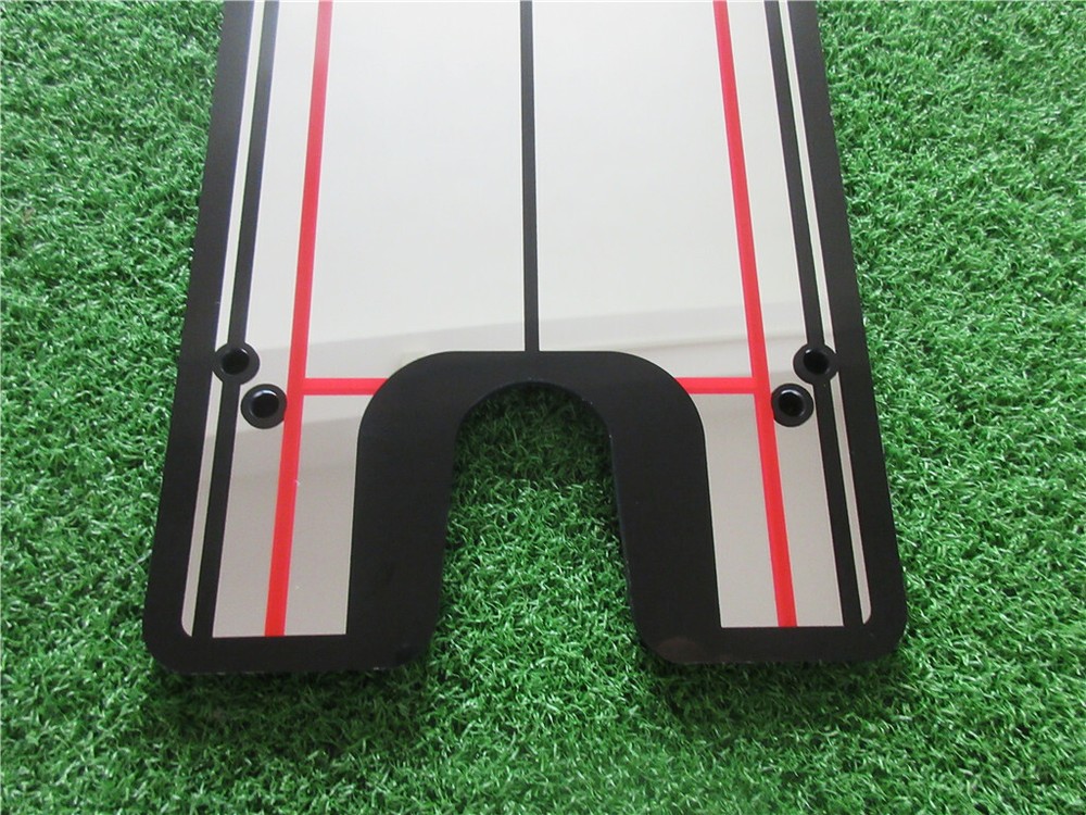 A99 Golf Putting Mirror I Training Alignment Aid w Blue Pouch Bag