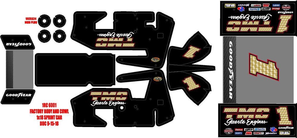 1RC SPRINT WRAP SAMMY SWINDELL TMC