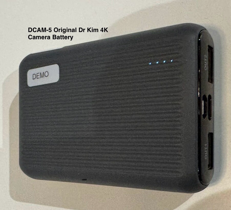 DCAM-5 Original Dr Kim 4K Camera Battery Only