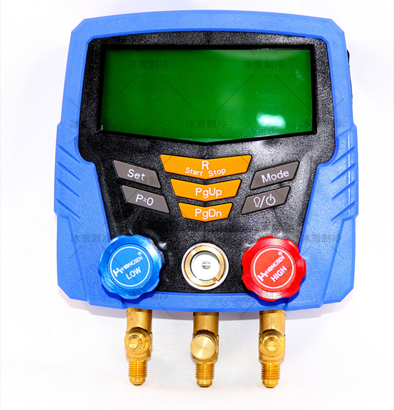 Digital Refrigerant Pressure Gauge Manometer