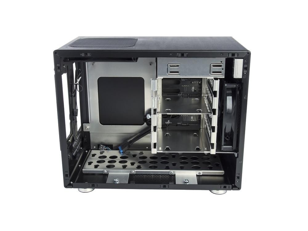 Computer Case By Integer Computers Black Aluminum Model B-18
