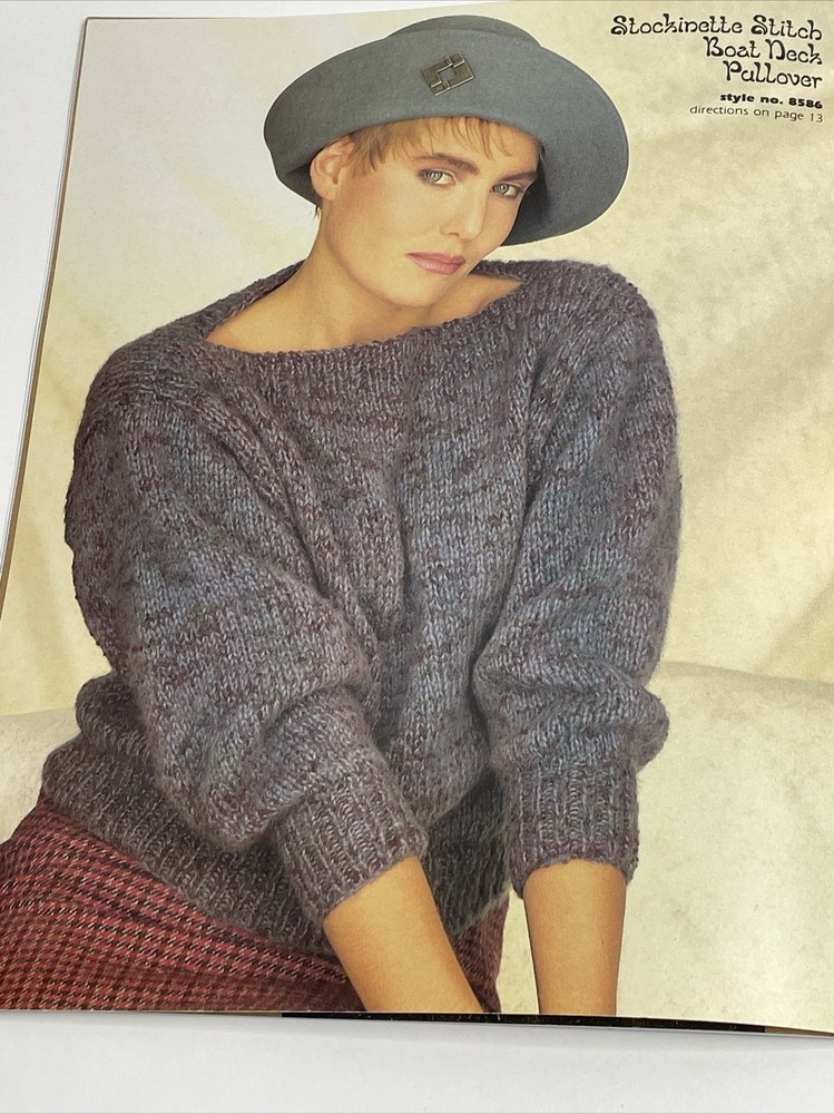 Brunswick Textures Sweaters Knit & Crochet Patterns 858