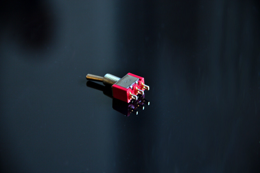 High Quality SPDT Toggle Switch Toggle Switch (on-on) Bypass Switch Solder Lugs