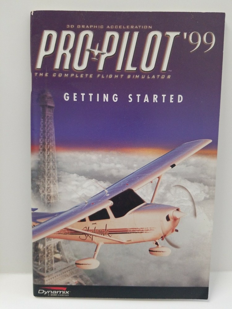 Propilot 1999 Flight Companion & Getting Started Books