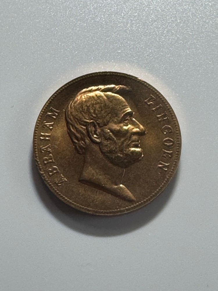 C-006 ABRAHAM LINCOLN COMMEMORATIVE COIN US