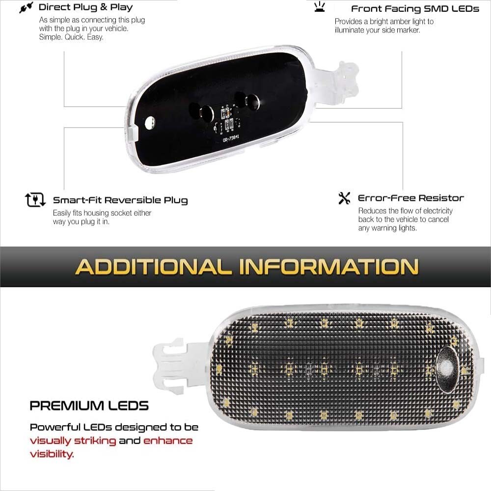 LED Overhead Dome Light Panel +Lamp Cover For 2011-2018 Ram 2500 3500 Commander