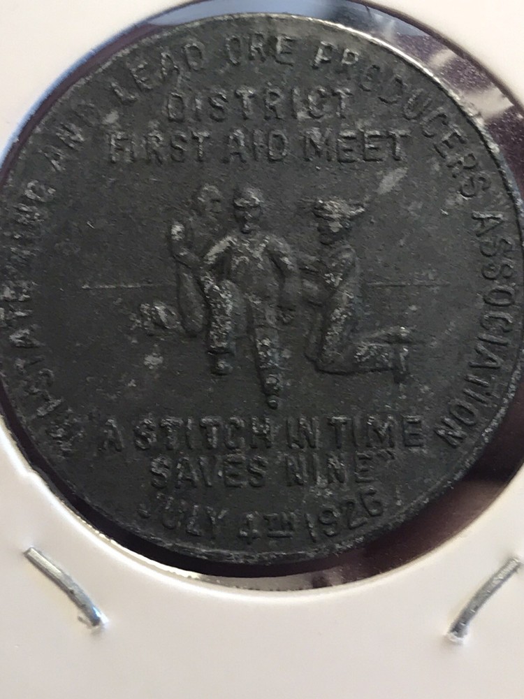 1926 Accident Prevention Pete Token