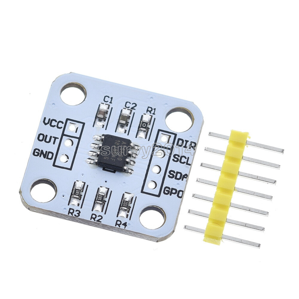 AS5600 magnetic encoder magnetic induction angle measurement sensor module