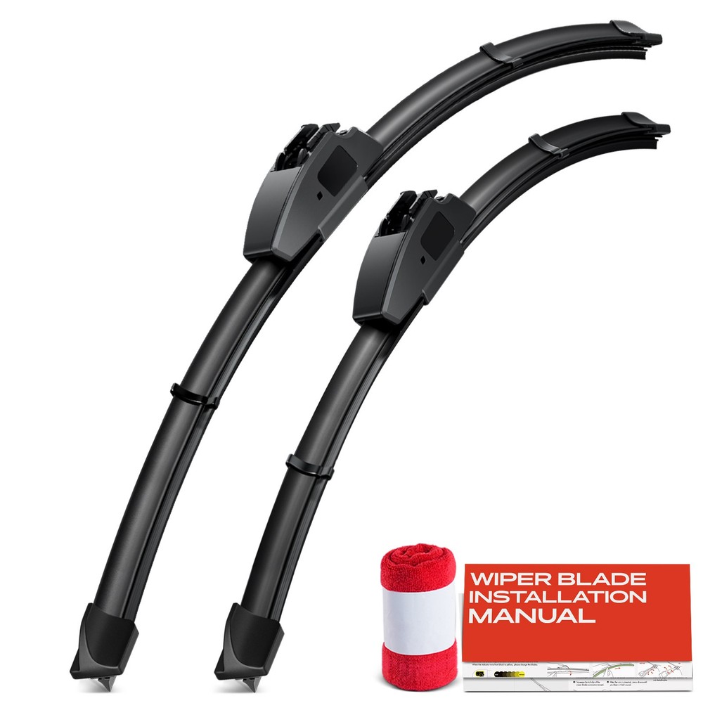 2Pcs Front 18" & 19" Windshield Wiper Blades for Mini Cooper 2002-2024 Hook Arm