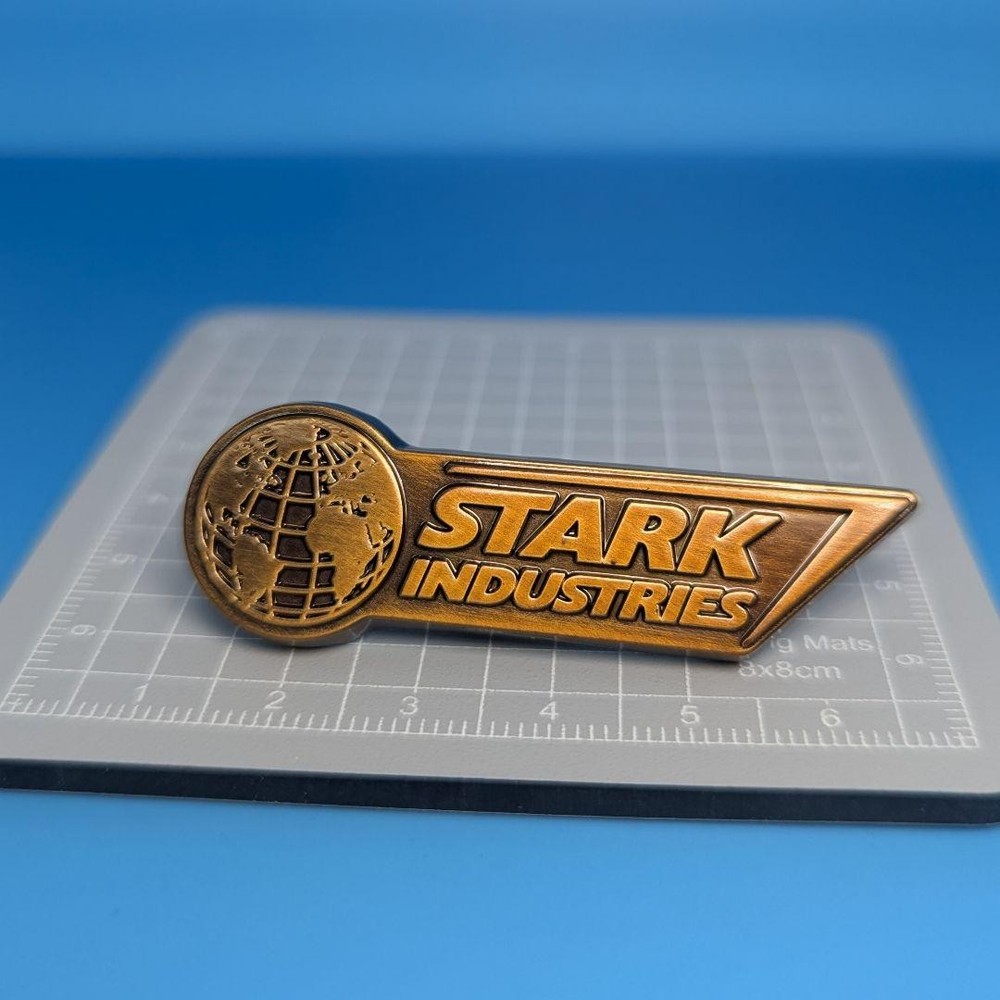 Stark Industries Emblem Gold Pins MARVEL