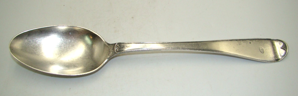 Antique Swedish Silver Serving Spoon