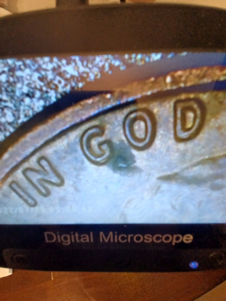 1982D PENNY ERRORS 3.1 GRAMS BIG BOLD LETTERS FRONT AND REVERSE