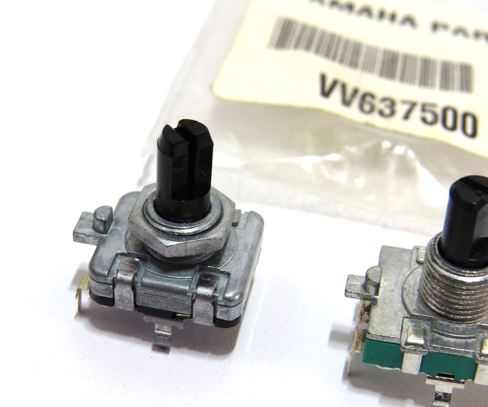 Yamaha Vintage Encoder Potentiometer VV637500 for DX200 etc., Plus Two Extras