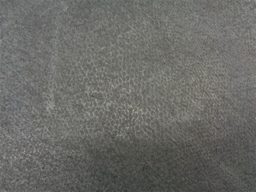 LEATHER HIDE BLACK TEXTED 40" X 45 1/2"