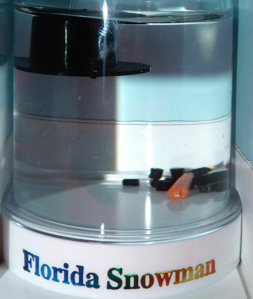 The Original Florida Melted Snowman Snow Globe