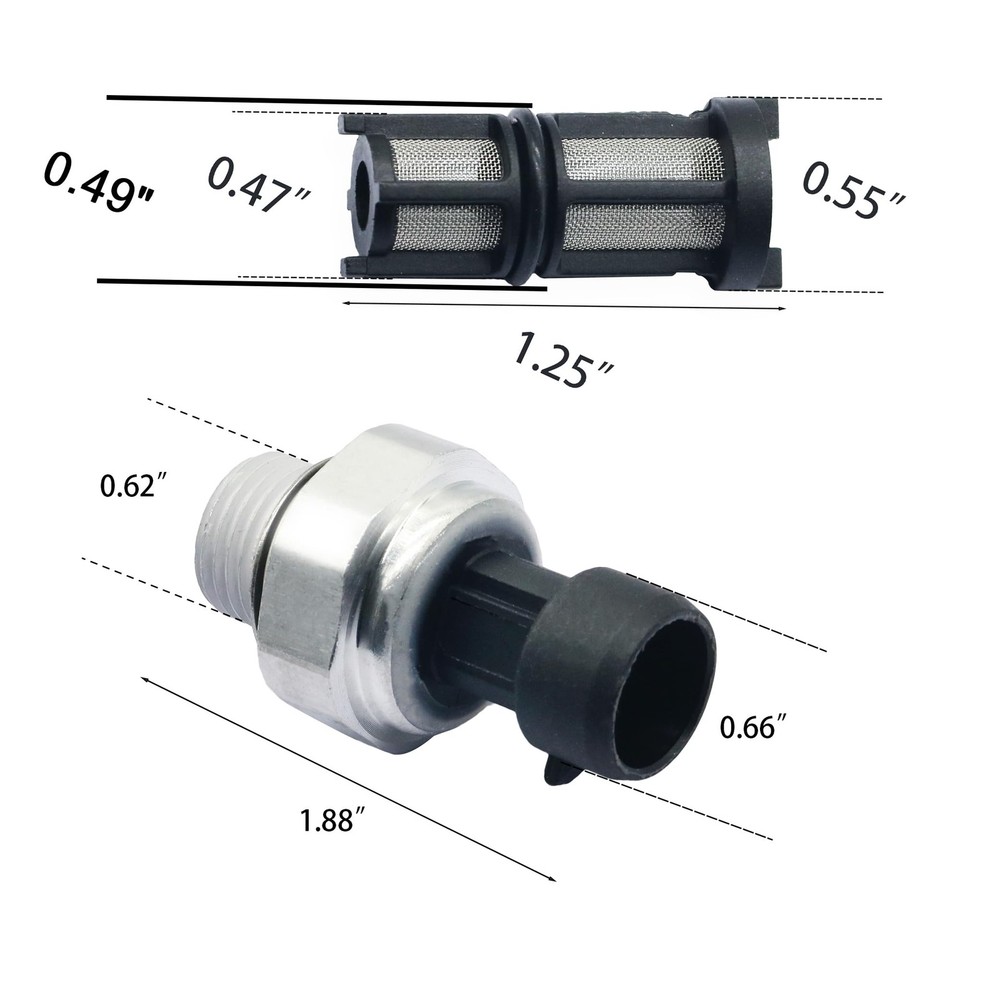 Engine Oil Pressure Sensor/Switch/Sending Unit with Screen Filter D1846A Comp...