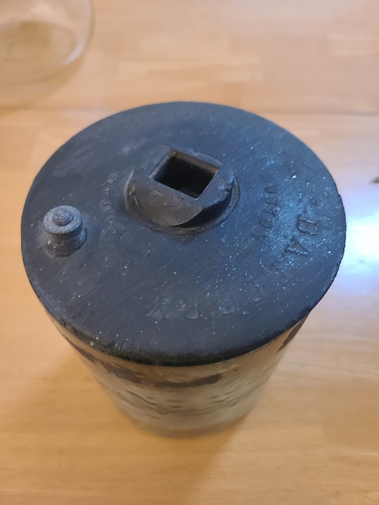 Samson Battery No. 3 Jar E.G.M. Co Boston Mass