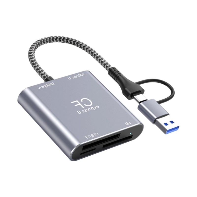 CFE Type B Card Reader USB 3.2 Gen 2 10Gbps Memory Card Reader Portable Reader