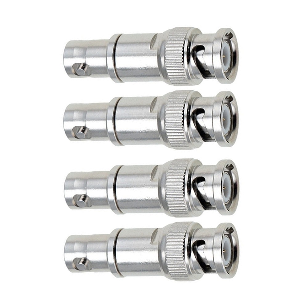 4X Insert Type Feed Through Adapter 50Ω For BNC 38.6mm 50Ohm Terminator US