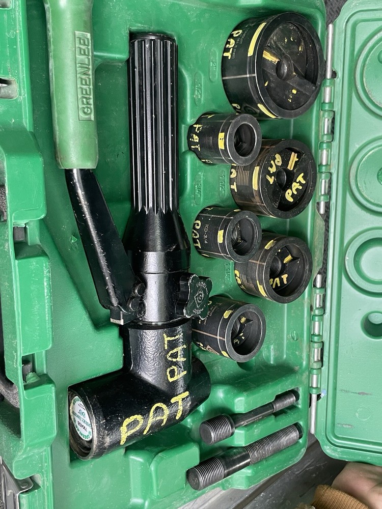 Greenlee 7904SB Hydraulic Quick Draw Punch Driver Set