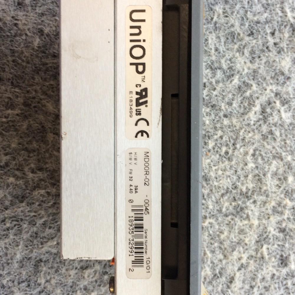 UNIOP E183499 MDOOR-02-0045 39A FW32 4.40 Advanced Control Panel