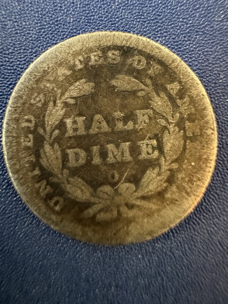 1839 O Seated Liberty Silver Half Dime