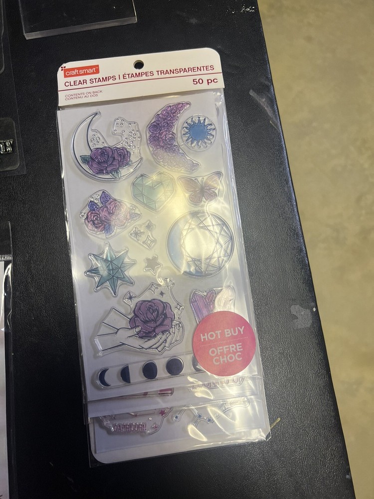 Assorted￼scrapbooking stamps And Blocks