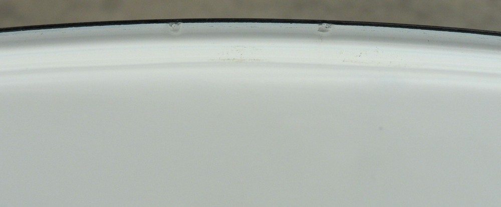 WHITE ENAMEL BUTTER DISH for Stick Butter ENAMELWARE