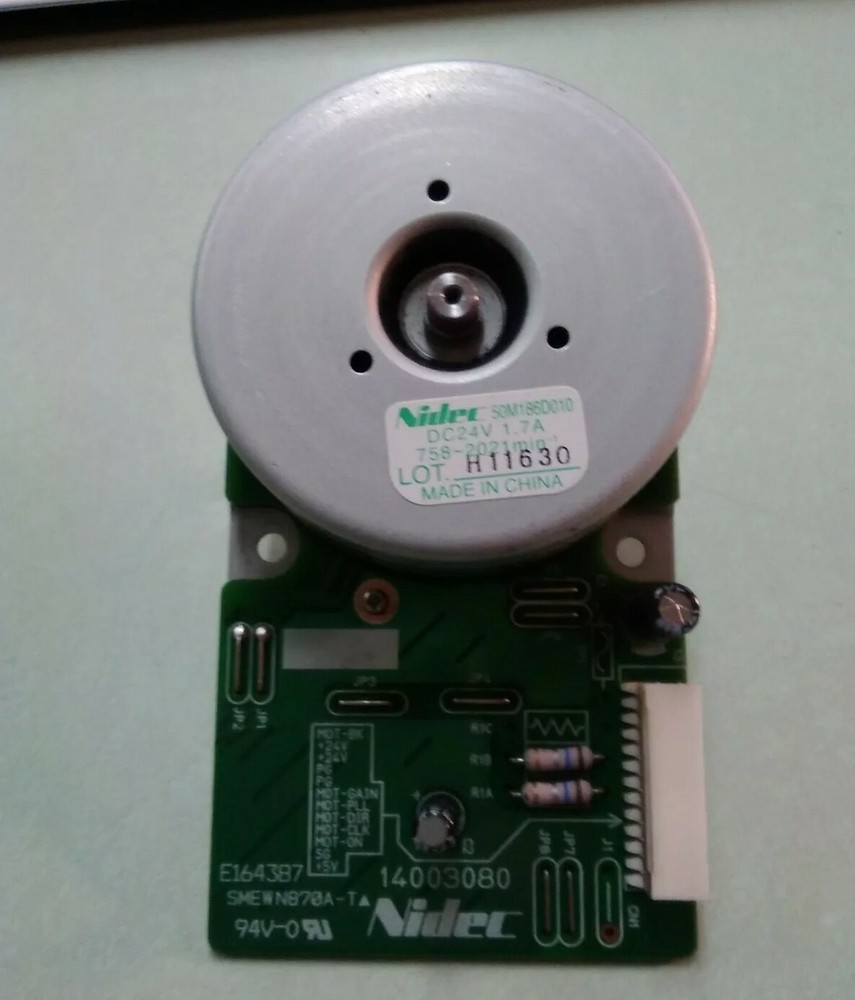 NIDEC MOTOR ASSEMBLY 50M186D010 24V  14003080