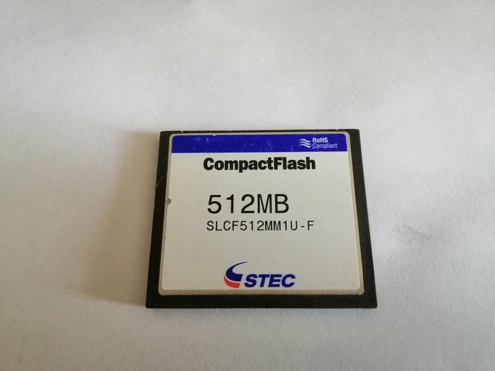 STEC 512MB CompactFlash CF Card Memory CARD 512MB 512MM1U