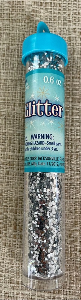 Fine Glitter .6oz in a jar