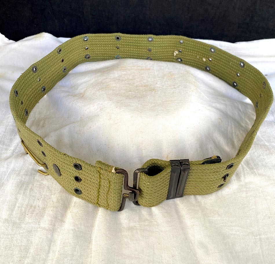 1970 Turkish Armed Forces Canvas Ammunition Belt