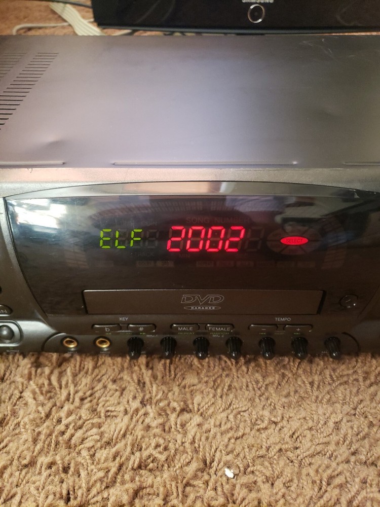 ChungLam ELF Multimedia Decoder DVD Karaoke Video CD SR-2002 Works Great!