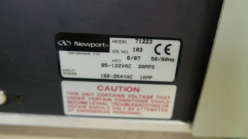 Newport Oriel Light Source 71223 Apex Illuminator