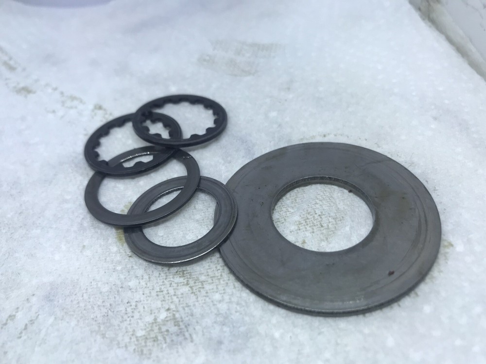 Zx9r 1999 C1 C2  Gearbox Input Thrust Washers  & Washers 1998 E F 1 2