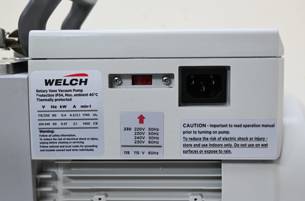 Welch CRVPro 6 Rotary Vane Vacuum Pump