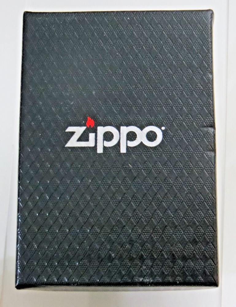 Zippo Heart Black Matte Lighter 28043 NEW