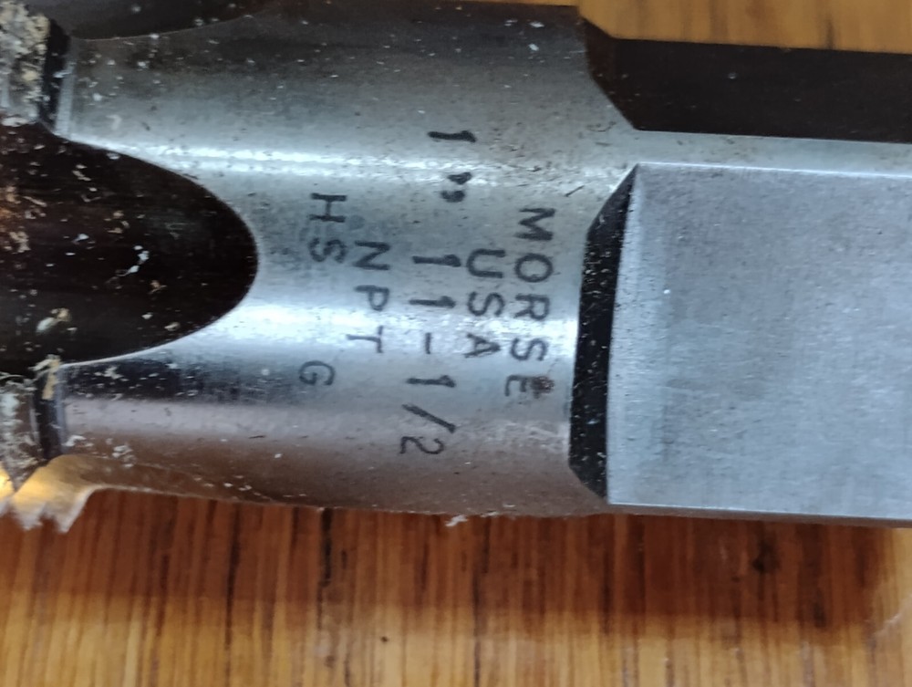 Morse Cutting Tools No. 2119 1" Pipe Tap