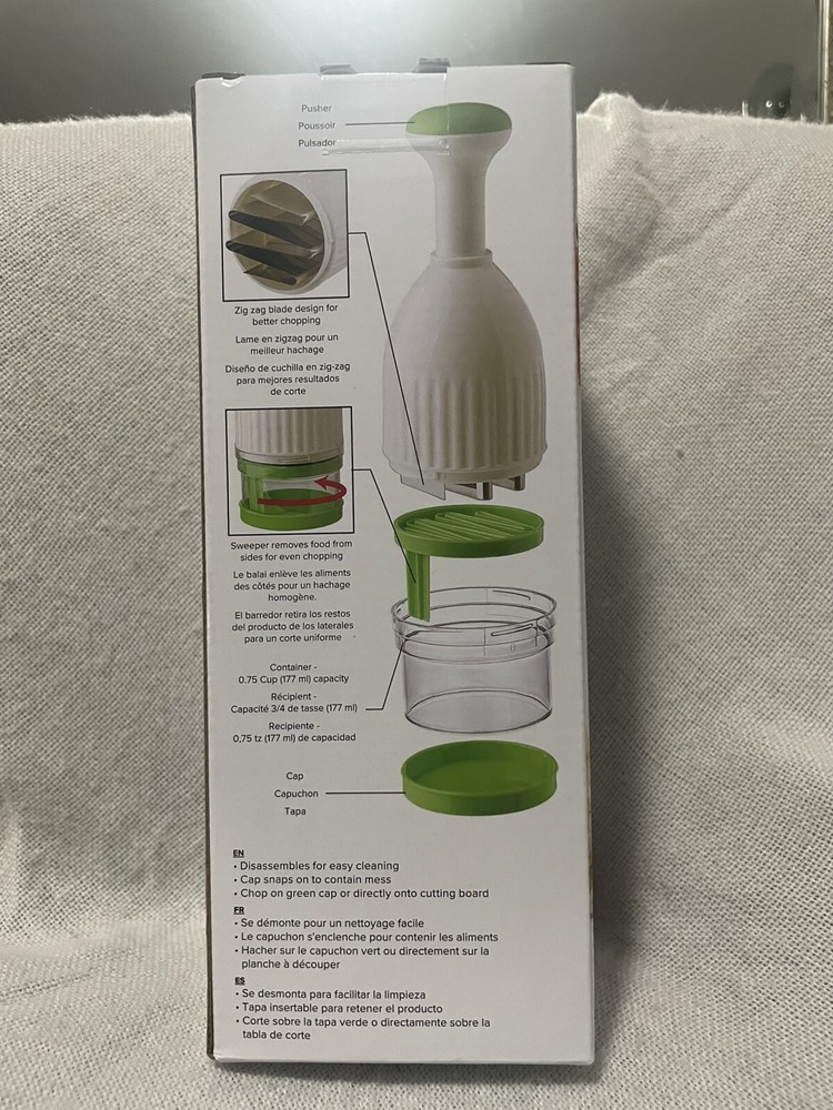 Progressive Prep Solutions Fresh Food Chopper (New Open Box)