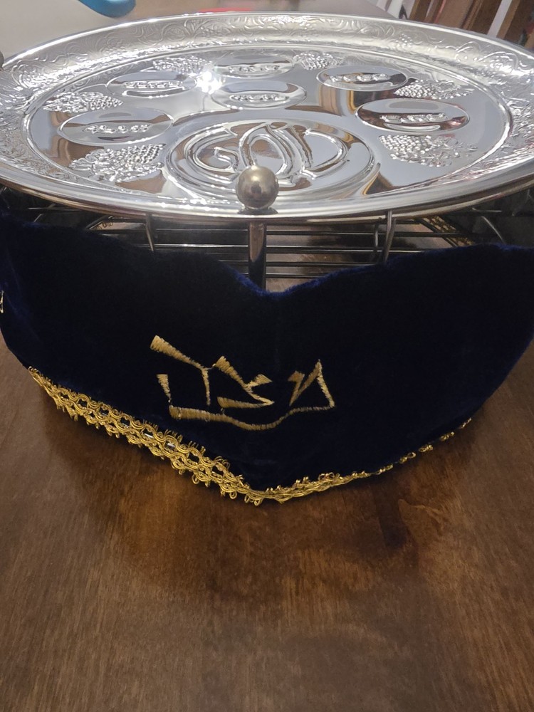 12in 3 Tier Passover Seder plate /compendium