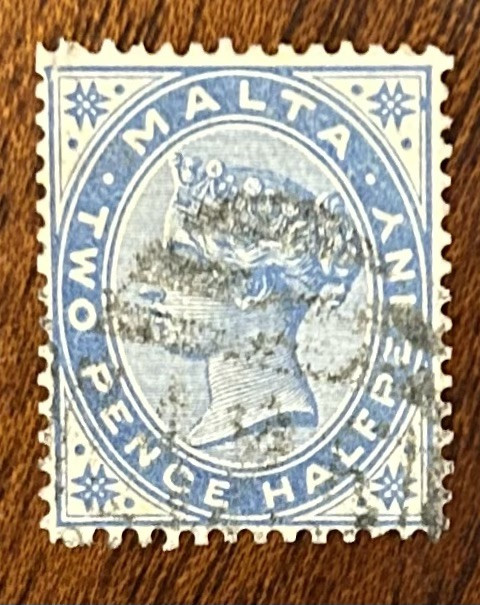 Malta: 1885. SC # 11, used.  ID #SC-02191