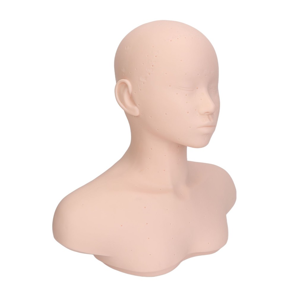 Versatile Soft Comfortable Practice Training Mannequin Head For Beauty Care