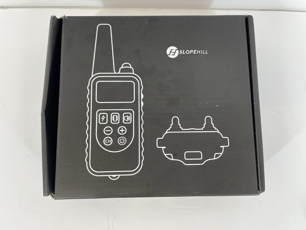 SlopeHill Dog Training Collar with Remote Model 880- Open Box