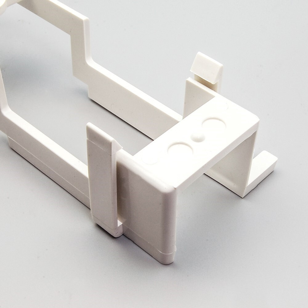 Wall Mounting Bracket Mount for 66 Type Punch Down Wiring Block White