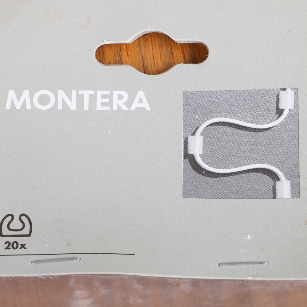 2 Bags Ikea Montera Cable Organizers