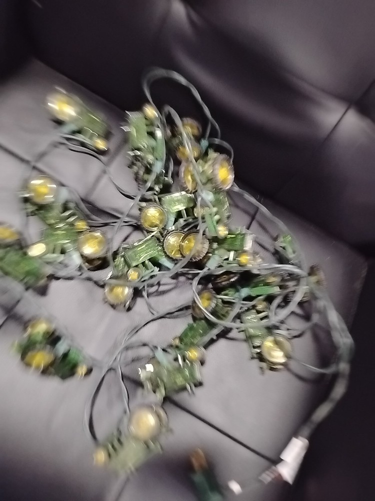 20 Vintage JOHN DEERE General Purpose Tractor Plastic String Light Covers