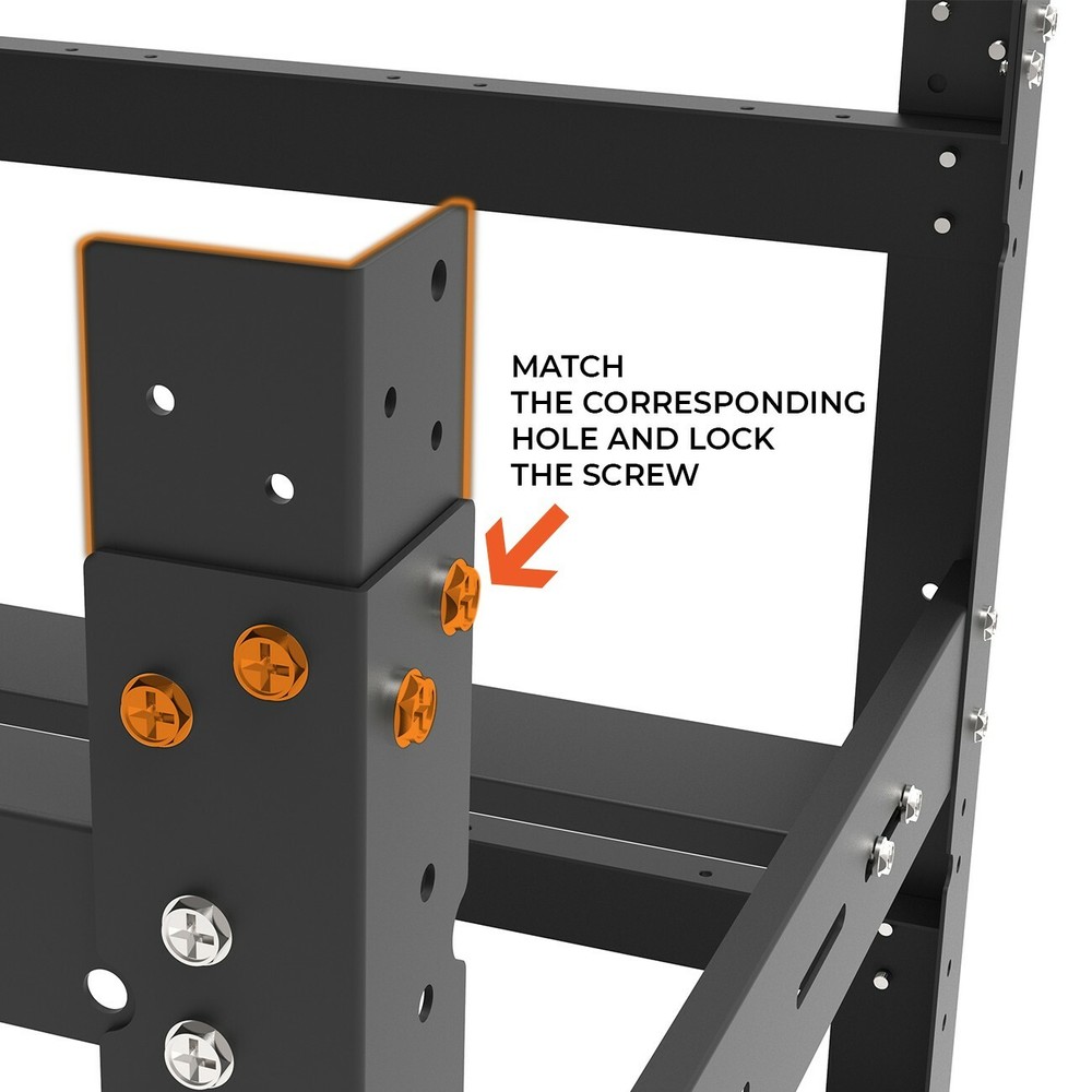 AAAwave Sluice V2 Mining Frame Stacking Brackets